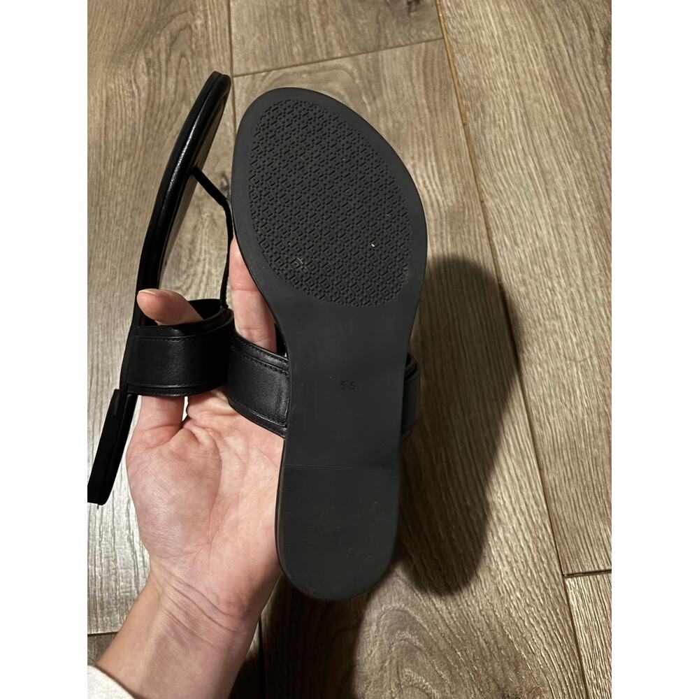 Black ToryBurch Sandals Size 5.5 - Picture 5 of 7